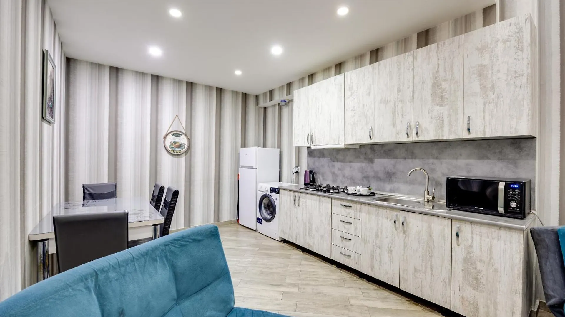 Rustaveli Three Bedroom Apartment Duplex With A Yard Tbilisi